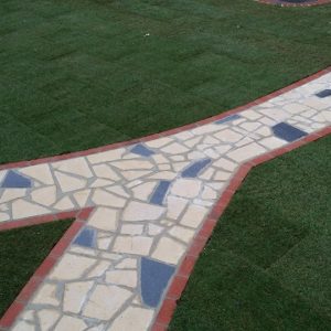 Landscaped garden with Pointfix - 3